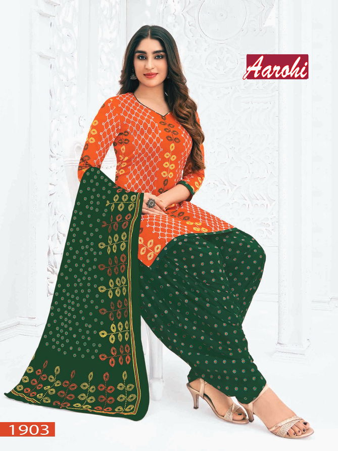 Aarohi Vol 19 By Vandana C Printed Cotton Dress Material Wholesale Shop In Surat
